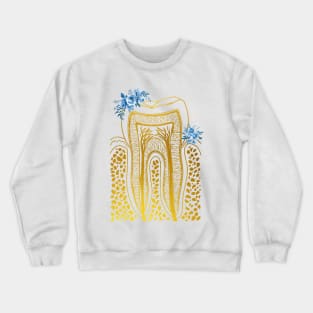 Tooth Structure Crewneck Sweatshirt